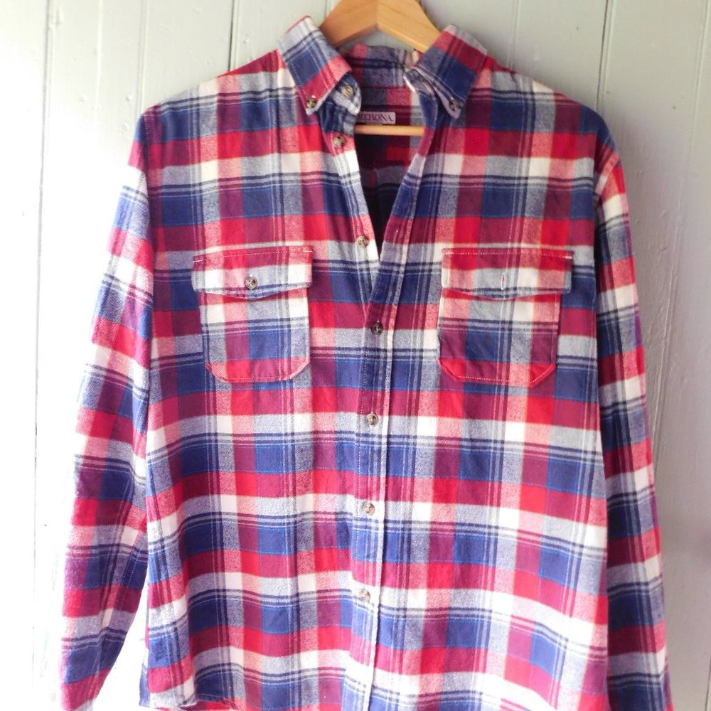 🌳 🌦️ Cozy Soft Boyfriend Flannel